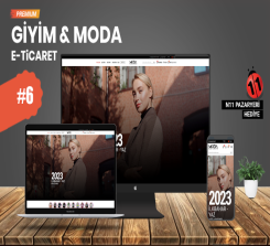 Giyim & Moda E-Ticaret Konsepti #6