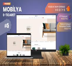 Mobilya Satış E-Ticaret Konsepti #5