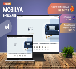 Mobilya Satış E-Ticaret Konsepti #4