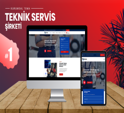 Teknik Servis Kurumsal Teması #1