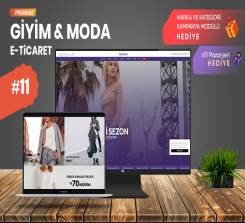 Giyim & Moda E-Ticaret Konsepti #11