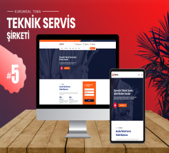 Teknik Servis Kurumsal Teması #5